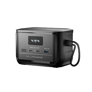 Amazon.co.jp: ALLPOWERS SOLAX P100 ポータブル電源 小型 99.2